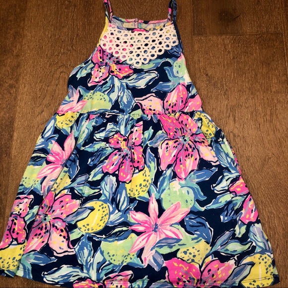 Lily Pulitzer Girls summer dress (youth) size 6/7 - Picture 1 of 2